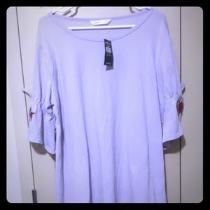 Bluenotes purple dress